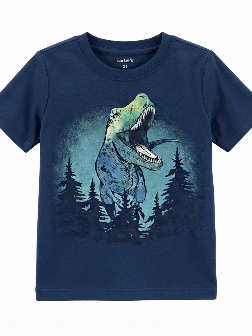 NWT Carter’s T-Rex Dinosaur Graphic Tee XS 4/5